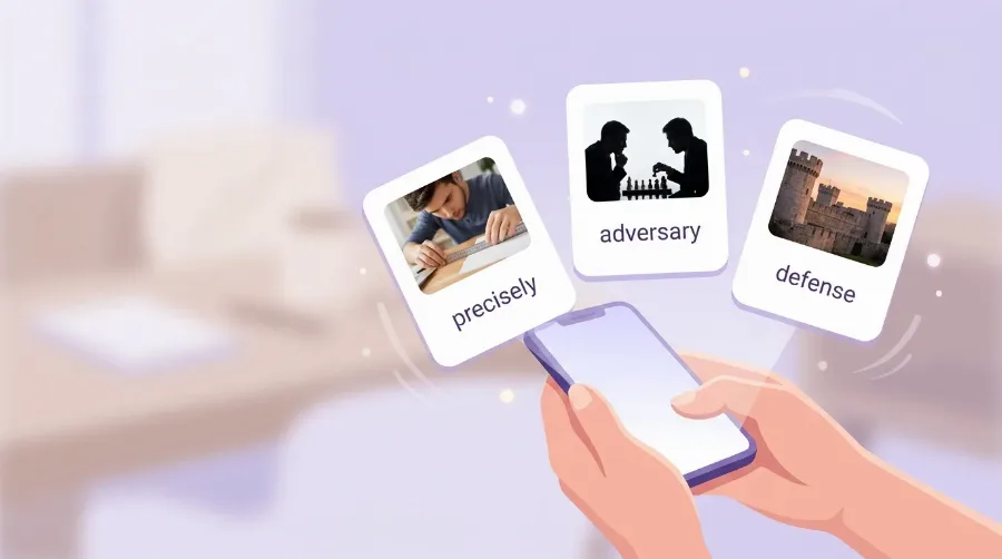App de flashcards para aprender palavras em inglês