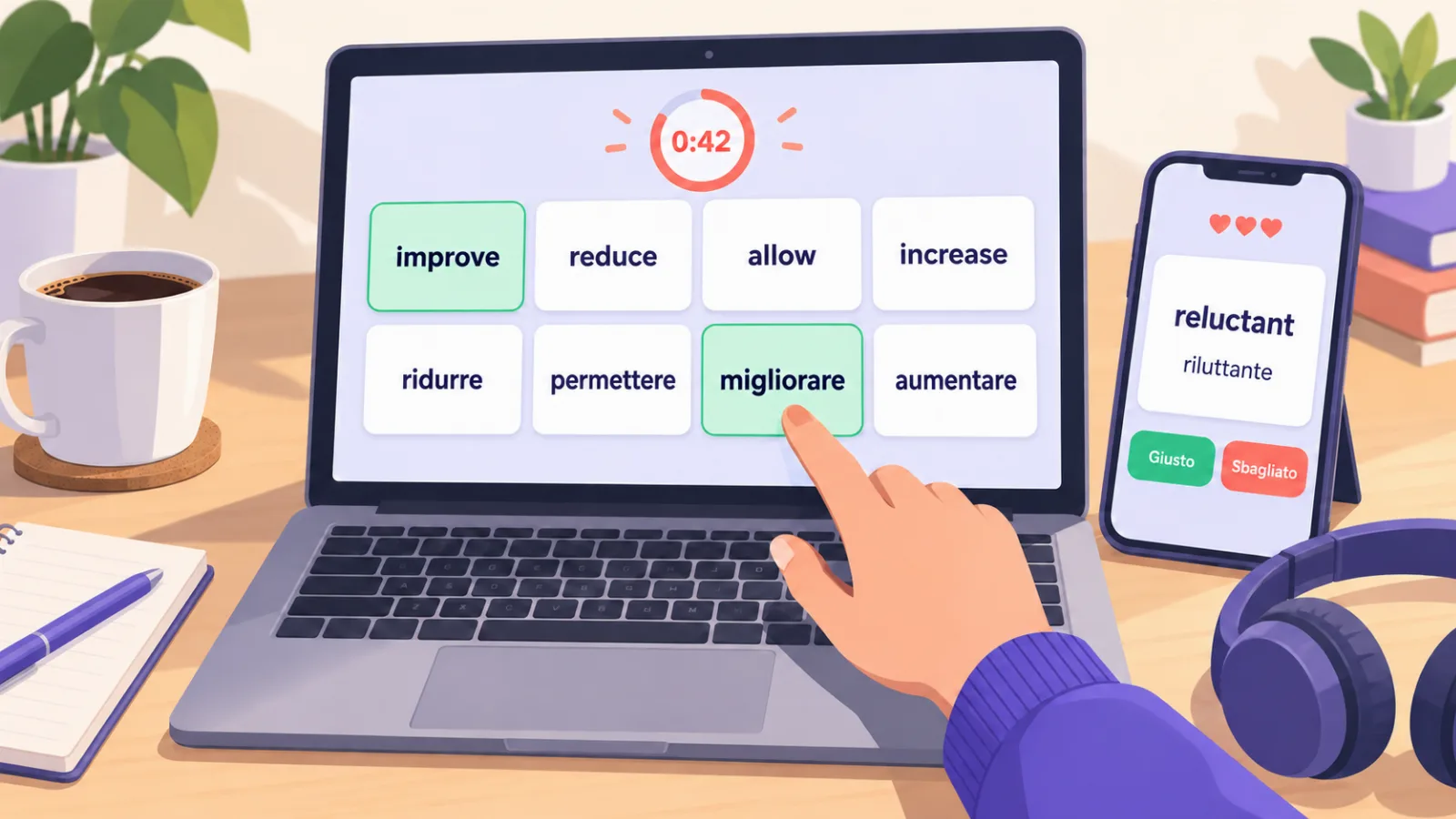 Giochi per memorizzare le parole online: 8 allenatori gratuiti