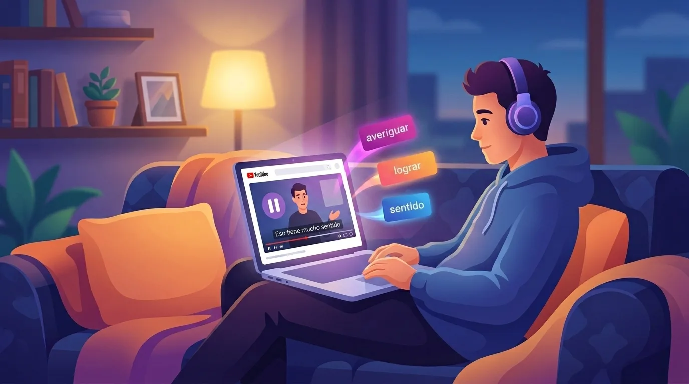 How to Learn Spanish Words from YouTube Videos