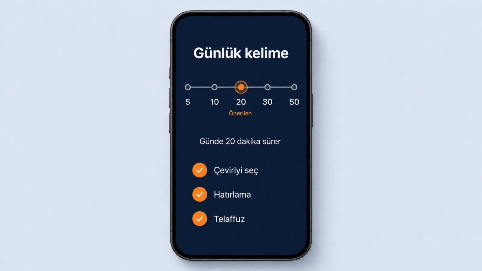 words per day setting