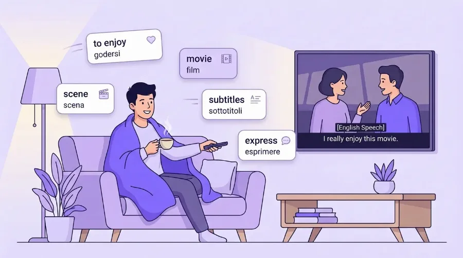 Come imparare l’inglese con film e serie TV