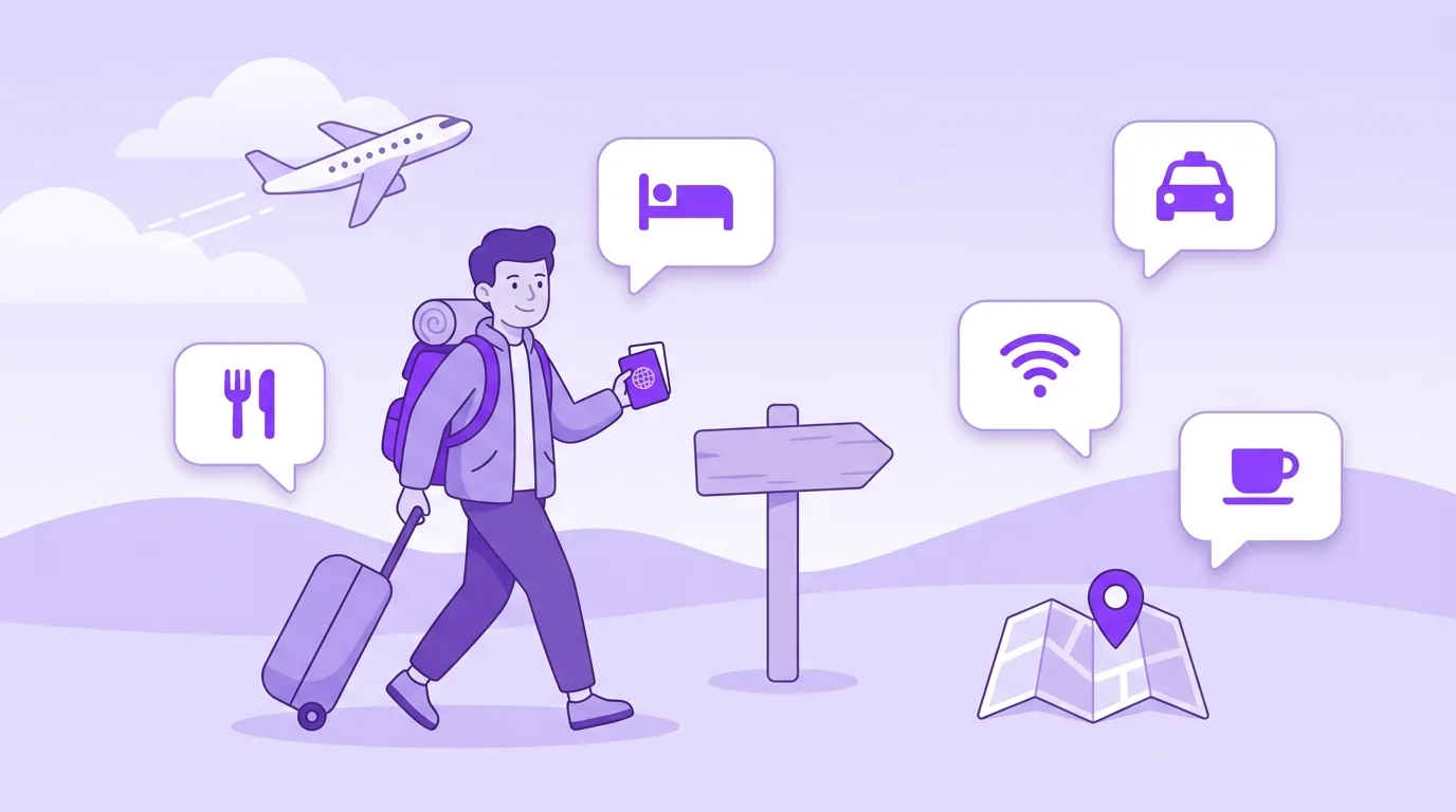 Vocabulario en inglés imprescindible para viajar