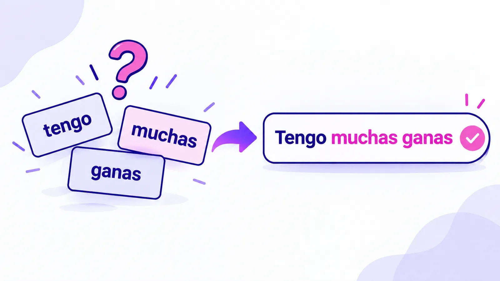 Separate word bricks versus one whole phrase card