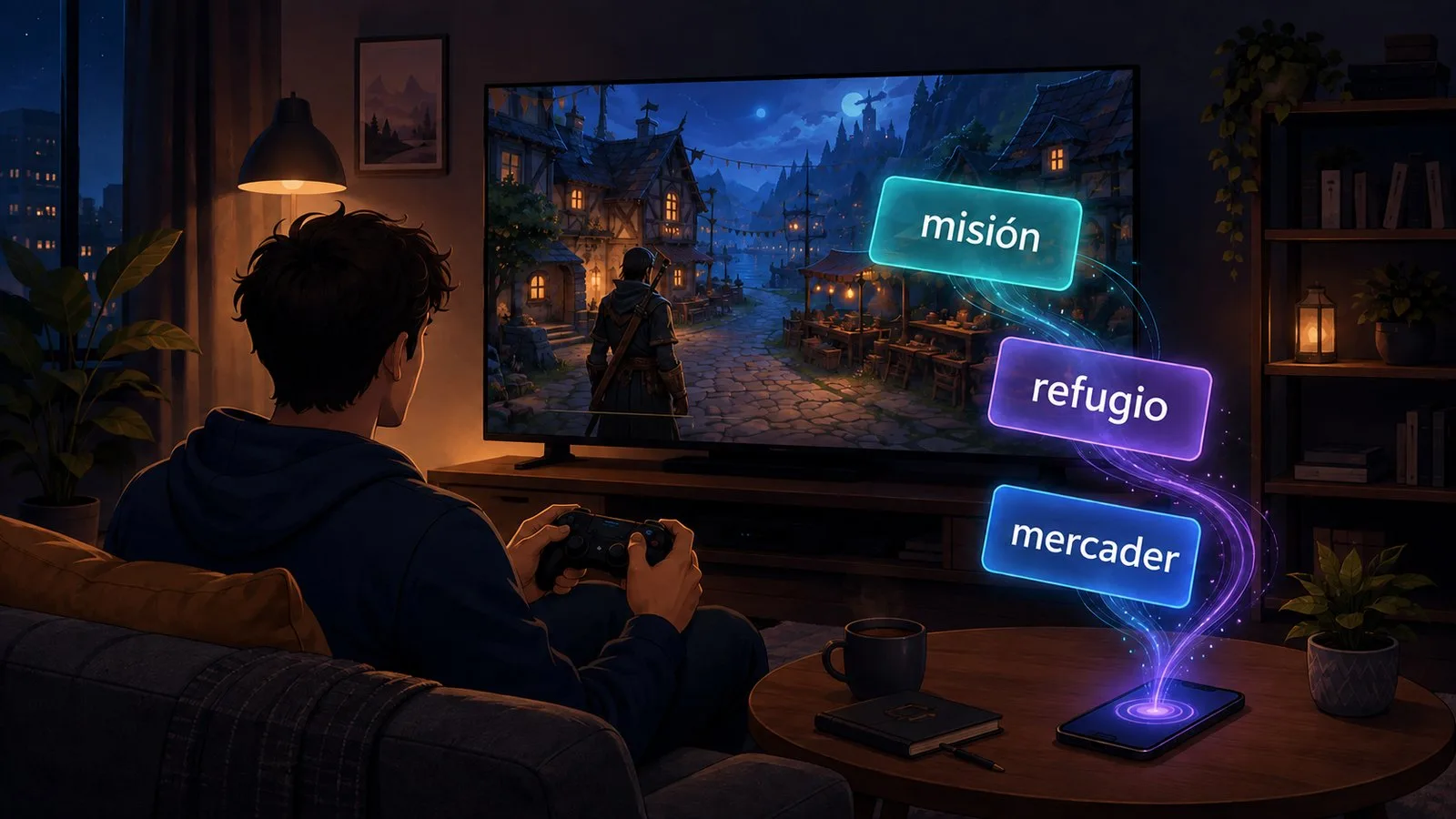 Learn Spanish Vocabulary by Playing Video Games