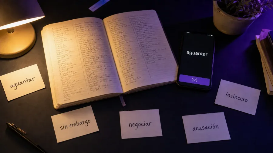 How to Keep a Spanish Vocabulary Notebook