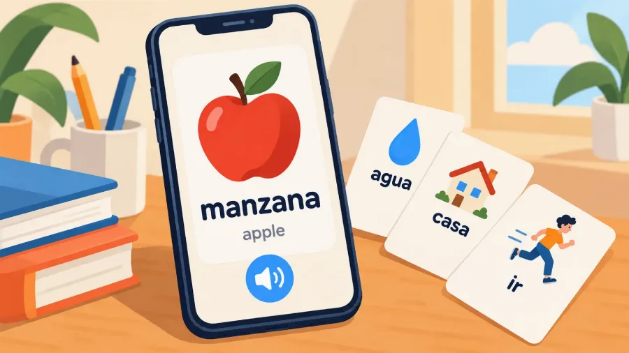 Spanish Vocabulary App for Beginners