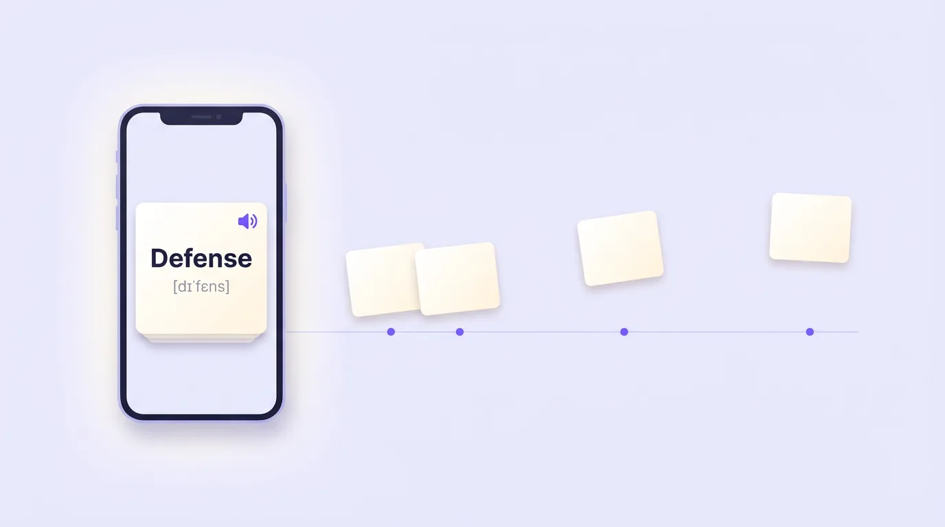 La mejor app de repetición espaciada para vocabulario en inglés