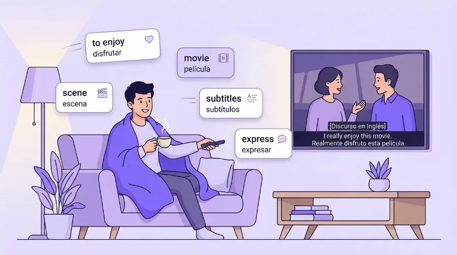 Cómo aprender inglés con películas y series: un método paso a paso que de verdad funciona