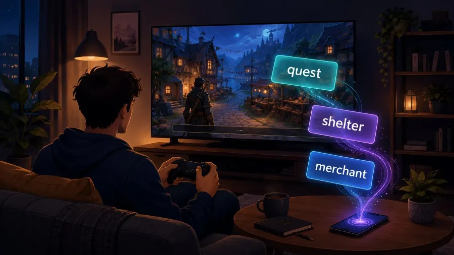 Wie du englische Vokabeln beim Videospielen lernst