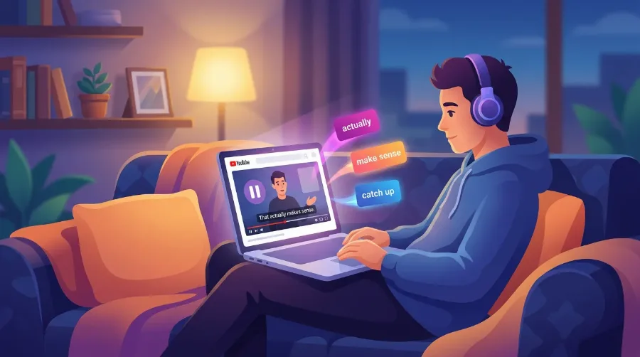 Wie du englische Wörter mit YouTube-Videos lernst