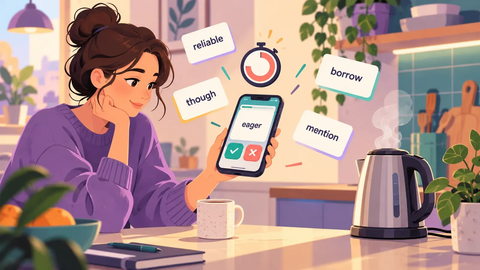Cómo repasar vocabulario rápido: un entrenamiento de un minuto