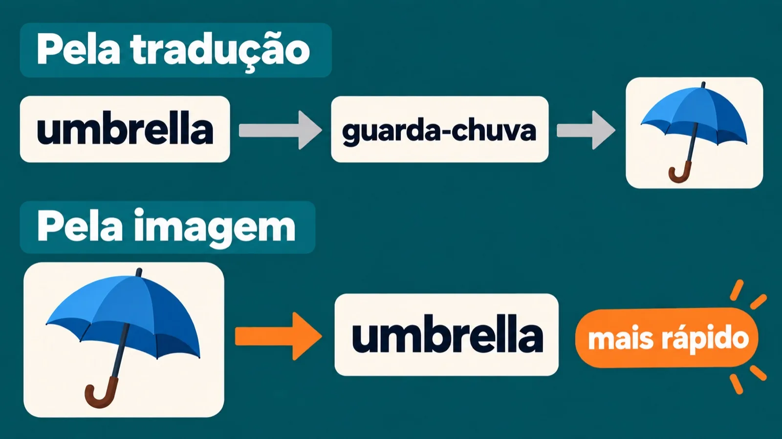 A palavra pela tradução e pela imagem: umbrella