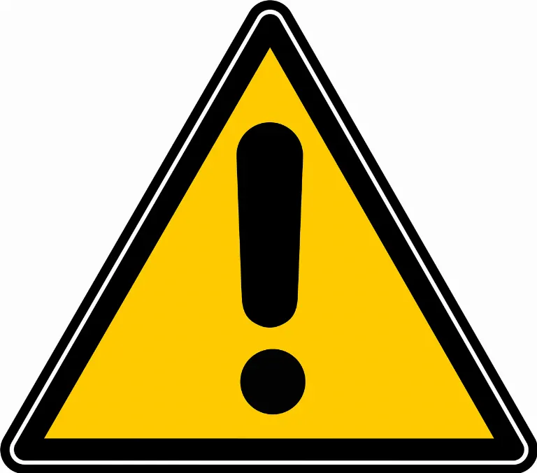 warning — avertissement