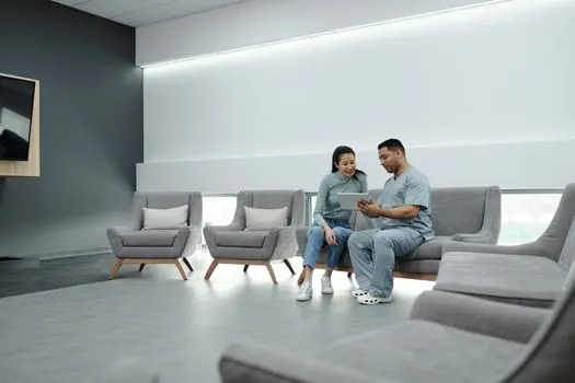 čekaonica — Wartezimmer