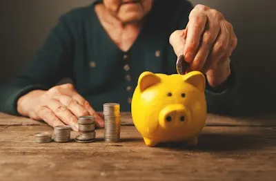 oszczędzać — a economisi