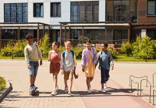 camino al colegio — Schulweg