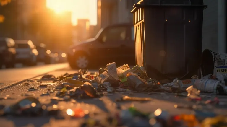 littering — abandon de déchets