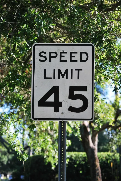 speed limit — límite de velocidad
