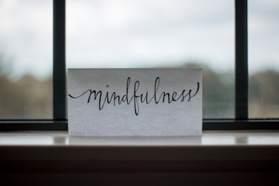 pleine conscience — mindfulness