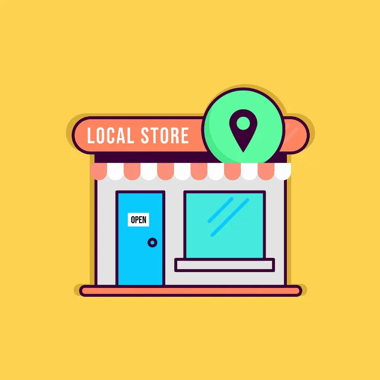 local shop — magasin de quartier