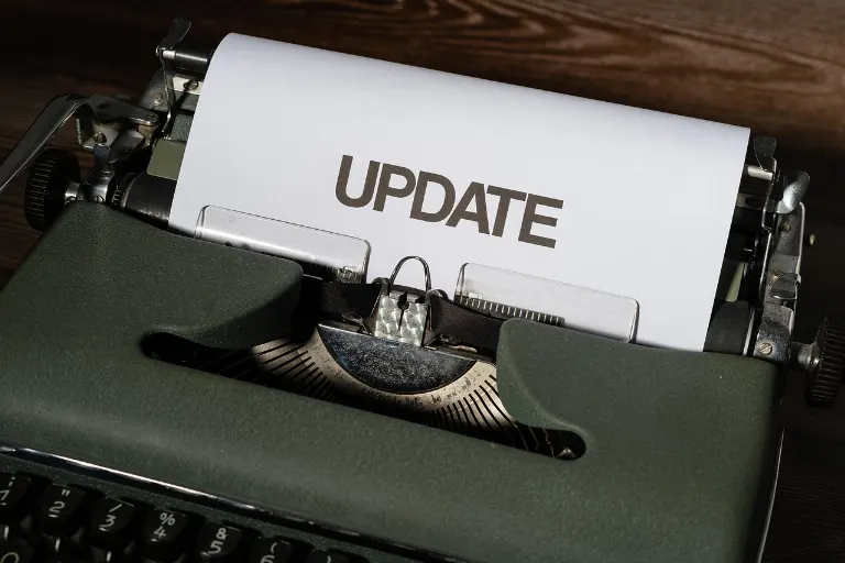 status update — point de situation
