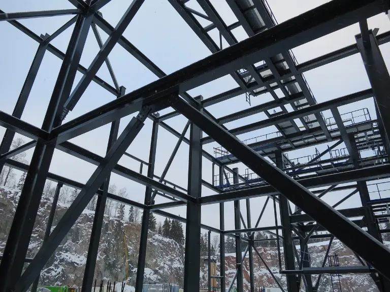 load bearing frame — ossature porteuse