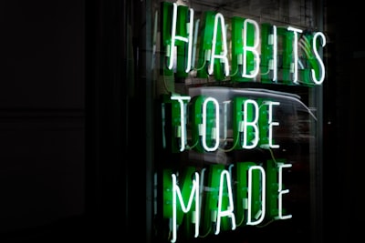 habitudes ancrées — Ingrained habits