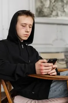 сгорбился — slouched