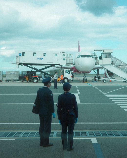 personnel d'embarquement — boarding crew
