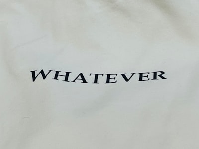 Whosever — à qui que ce soit