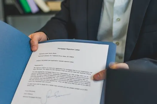 odbijanje zahteva — loan application rejection