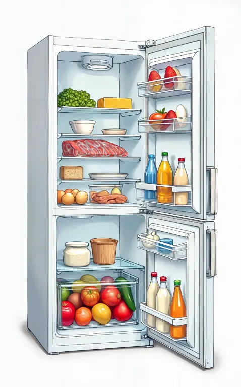 fridge — réfrigérateur
