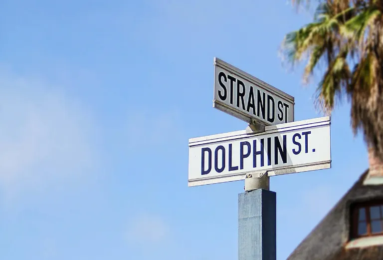 street sign — plaque de rue
