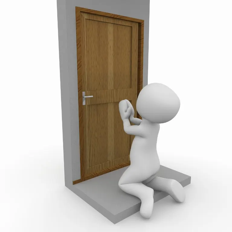 knock — frapper