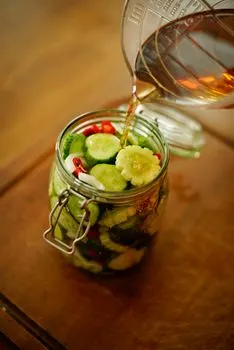 Соленые огурцы — pickles