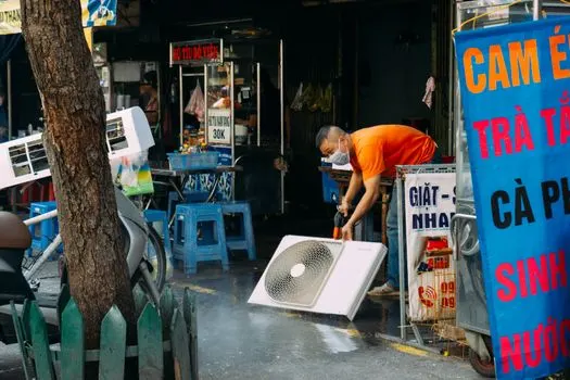 The air conditioning isn't working — klimatyzacja nie działa