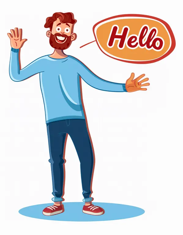 greet — saluer