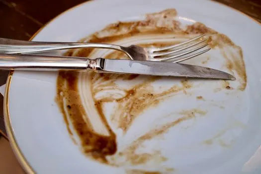 Я доел — I finished eating
