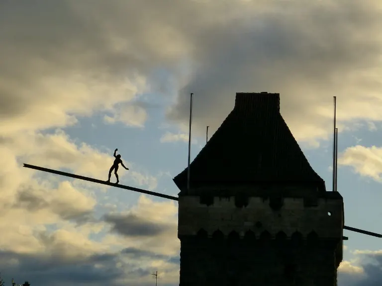 keep your balance — garder l'équilibre