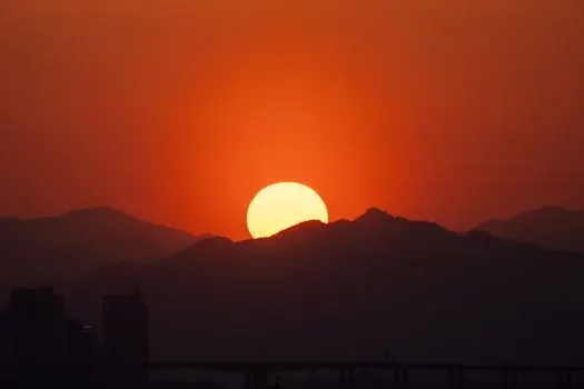 заходящее солнце — Setting sun