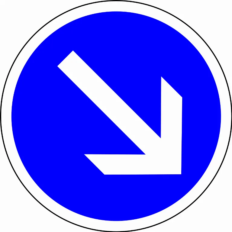on the right — à droite